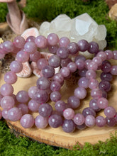 Load image into Gallery viewer, Purple Star Rose Quartz Bracelet