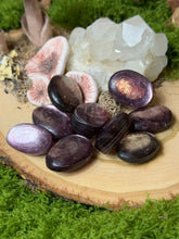 Load image into Gallery viewer, Gem Quality Lepidolite Mini Palm