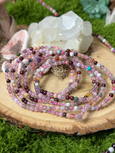 Load image into Gallery viewer, Rainbow Tourmaline Wrap Bracelet