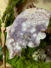Load image into Gallery viewer, Flower Agate Amethyst Butterfly Wings with Stand