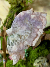 Load image into Gallery viewer, Flower Agate Amethyst Butterfly Wings with Stand