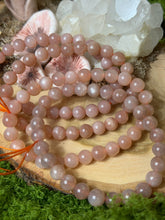 Load image into Gallery viewer, Peach Moonstone Bracelet
