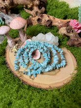 Load image into Gallery viewer, Larimar Chip Bracelet
