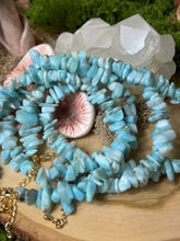 Load image into Gallery viewer, Larimar Chip Bracelet
