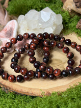 Load image into Gallery viewer, Red Tiger's Eye Bracelet
