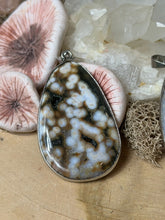 Load image into Gallery viewer, 8th Vein Ocean Jasper Pendant

