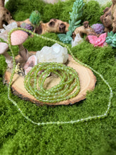 Load image into Gallery viewer, Faceted Peridot Wrap Bracelet
