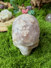 Load image into Gallery viewer, Flower Agate Skull
