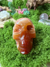 Load image into Gallery viewer, Carnelian Crystal Skull
